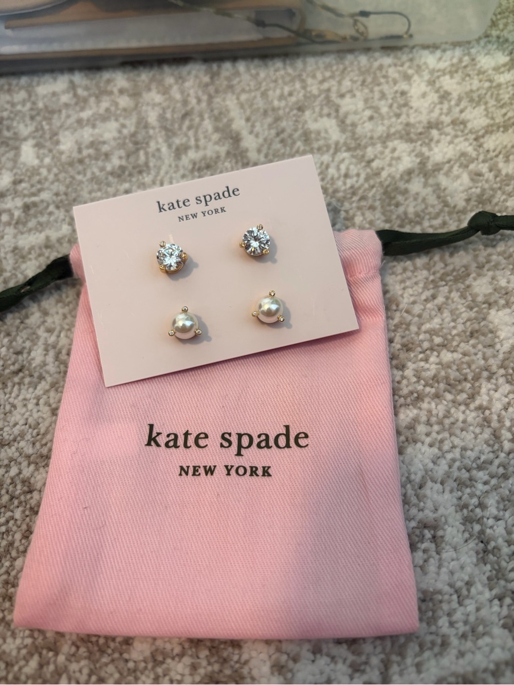 kate spade stud earrings